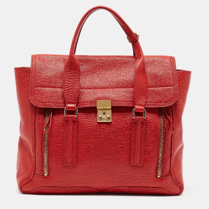 3.1 Phillip Lim Leather Large Pashli Satchel