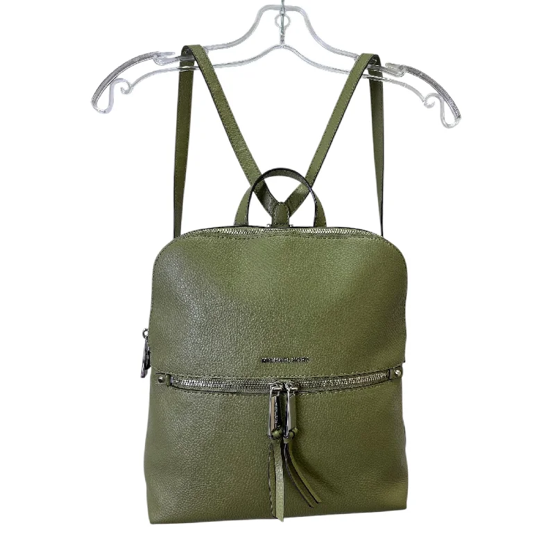 Backpack Leather By Michael By Michael Kors In Green, Size:Medium