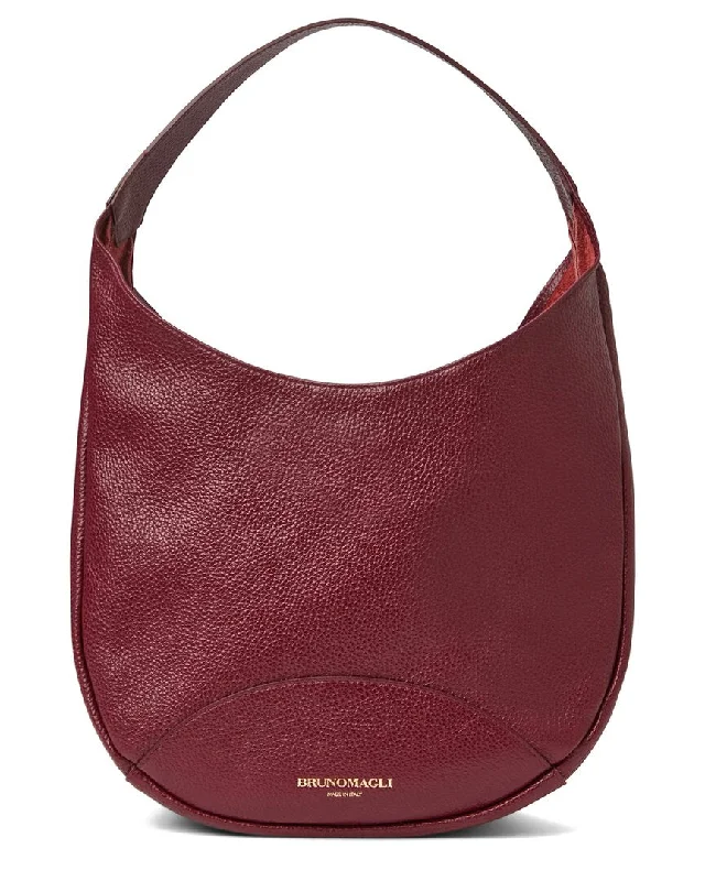 Bruno Magli Celeste Mini Leather Hobo Bag