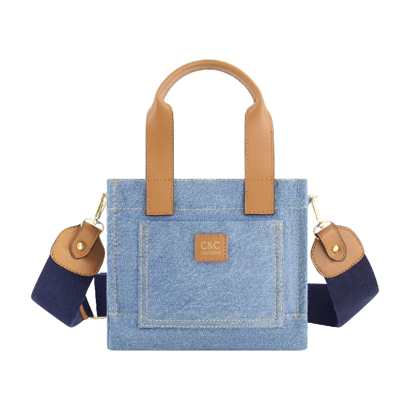 C & C California Small Denim Tote