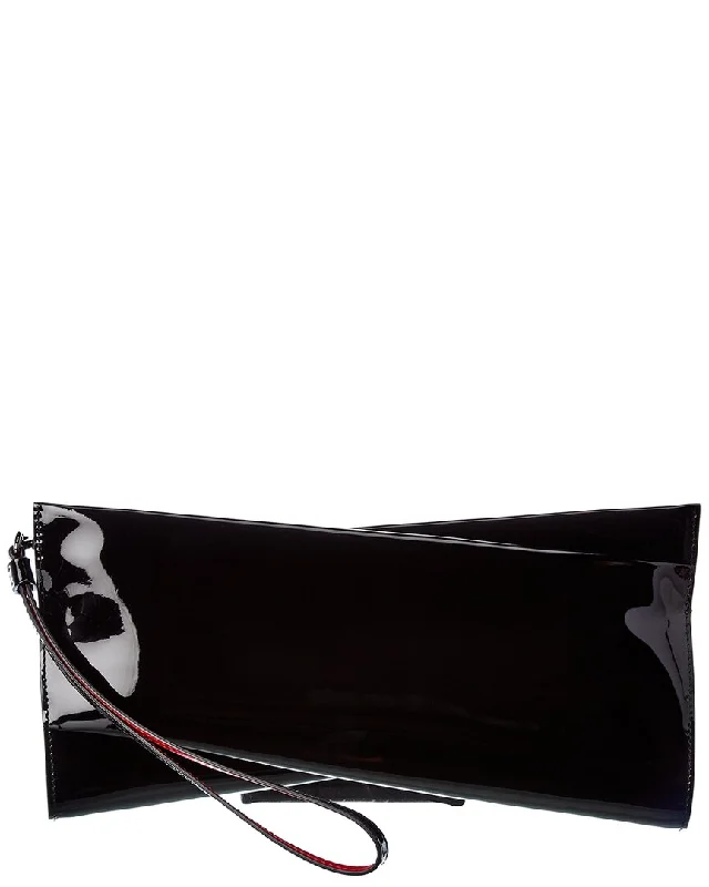 Christian Louboutin Loubitwist Patent Clutch