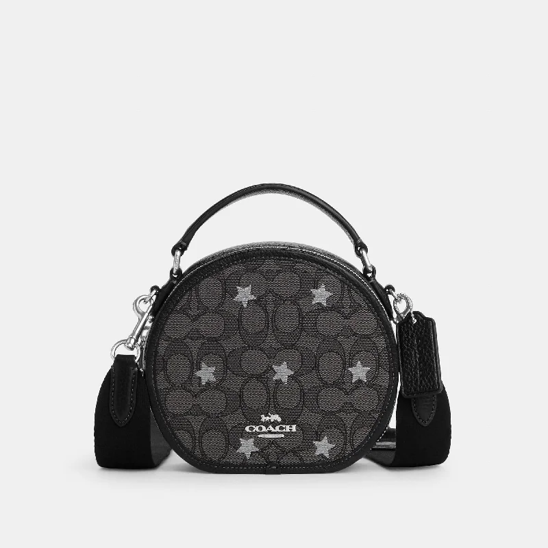 Coach Outlet Canteen Crossbody In Signature Jacquard With Star Embroidery