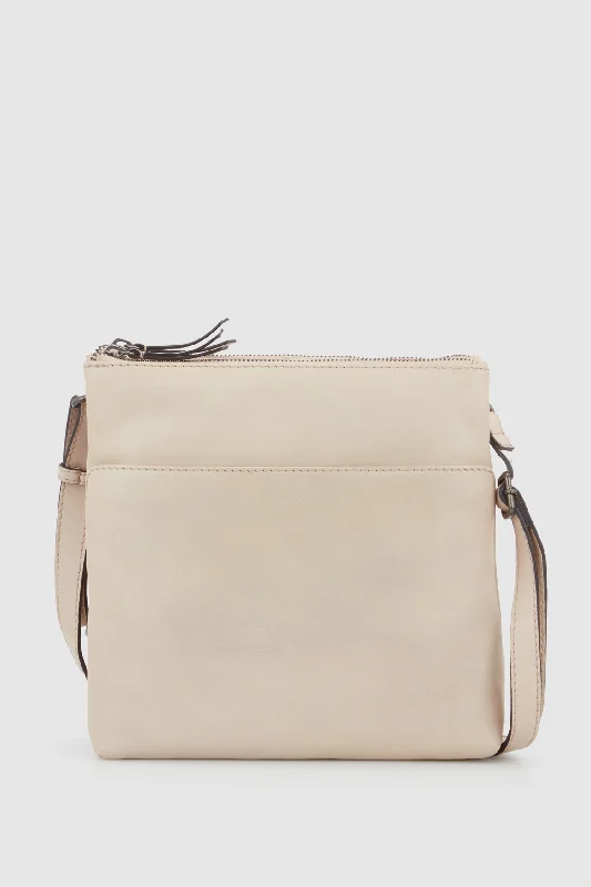 Elle Leather Crossbody Bag