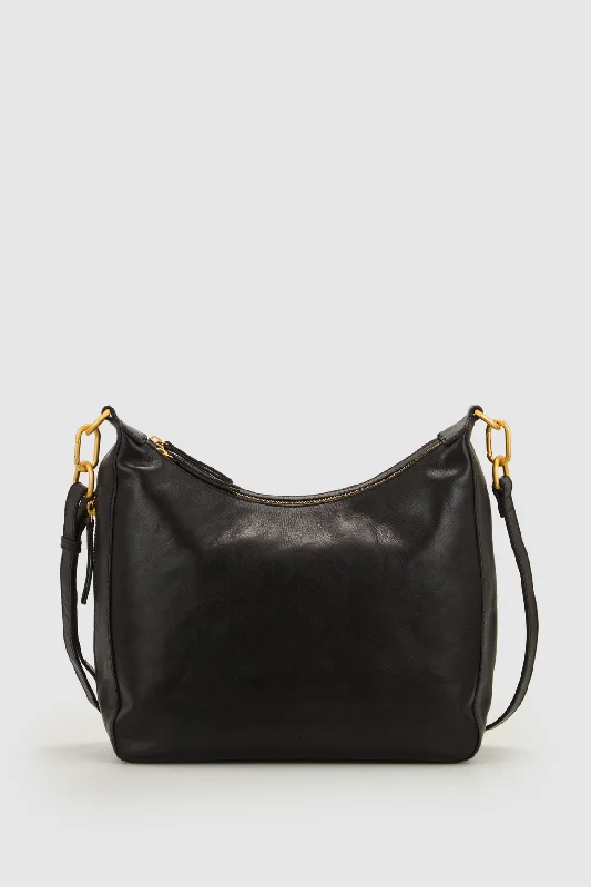 Luna Leather Large Crossbody Bag