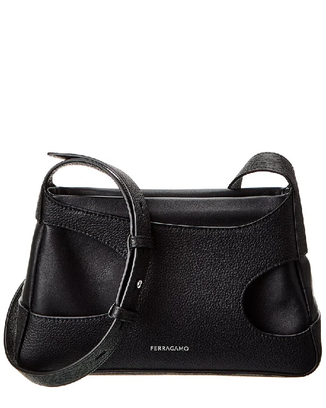 Ferragamo Leather Shoulder Bag