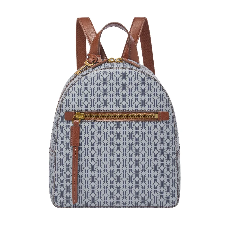 Fossil Women's Megan Printed PVC Small Backpack