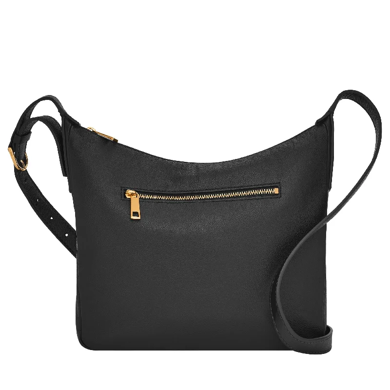 Fossil Wome's Cecilia Leather Top Zip Crossbody