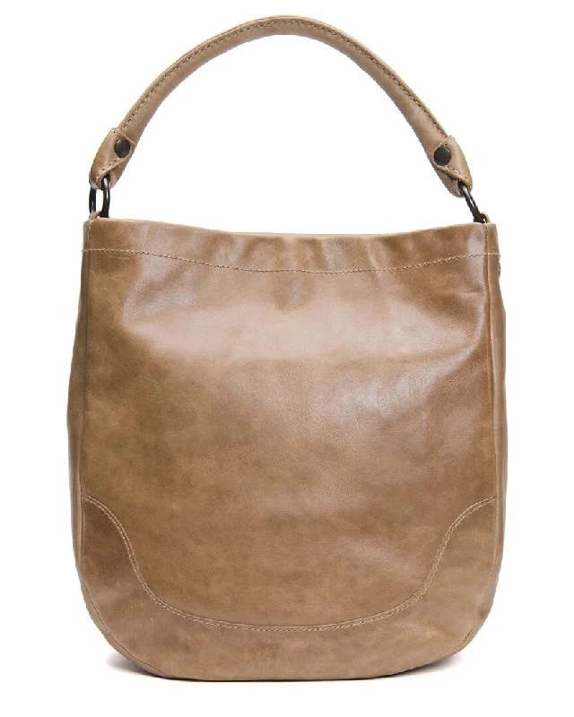 Frye Melissa Leather Hobo Bag