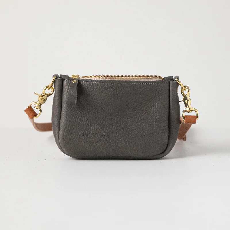 Grey Cypress Mini Crossbody Bag