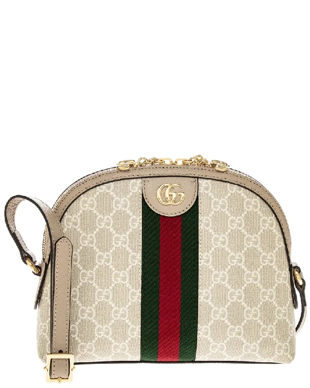 Gucci Ophidia GG Small Canvas & Leather Shoulder Bag