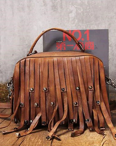 Handmade Leather handbags purse shoulder bag for women leather shopper bag