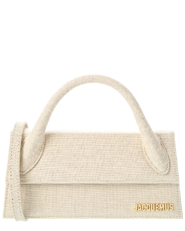 Jacquemus Le Chiquito Long Linen Shoulder Bag