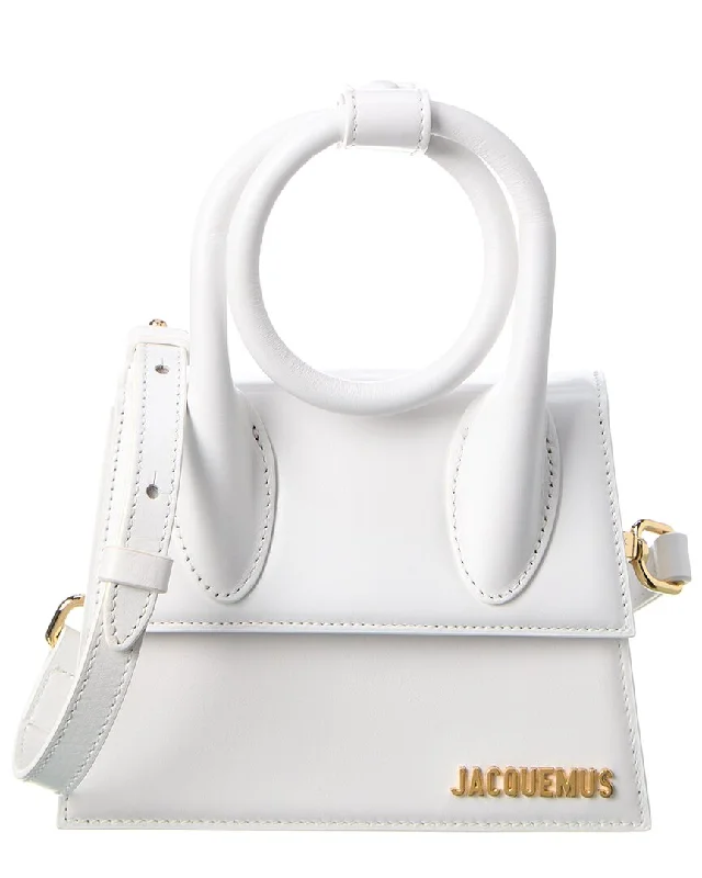 Jacquemus Le Chiquito Noeud Leather Shoulder Bag