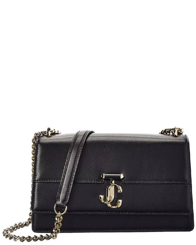 Jimmy Choo Varenne Quad Leather Shoulder Bag