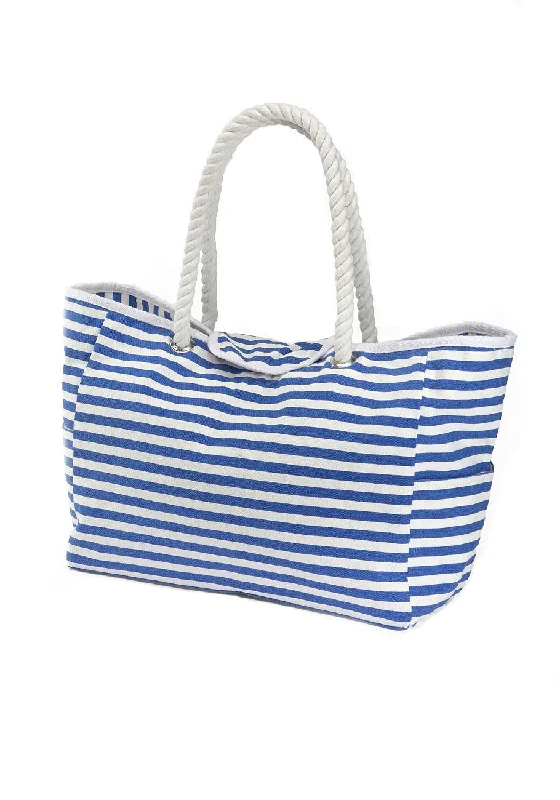 LASCANA Women's Striped Tote Bag