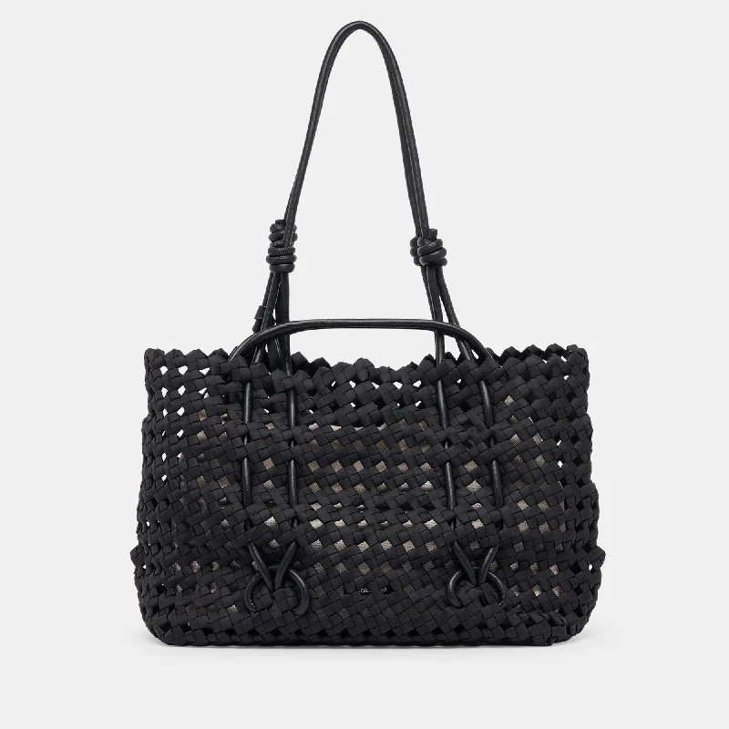 Logan Tote Black Woven