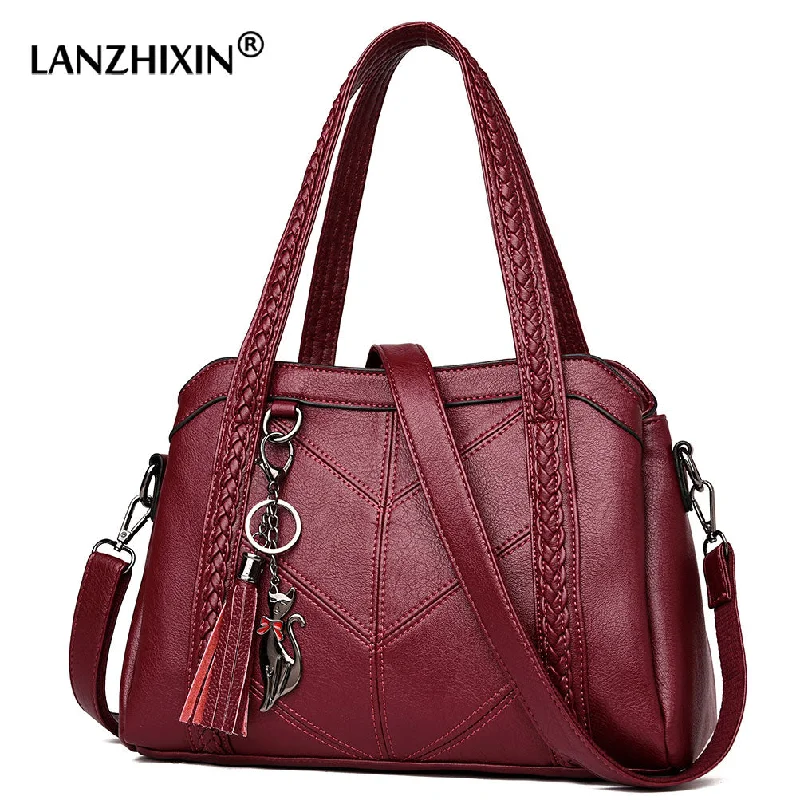 Luxury Handbags Women Bags Designer Leather Handbags Sac A Main Women Crossbody Messenger Bag Casual Tote Sac Shoulder B