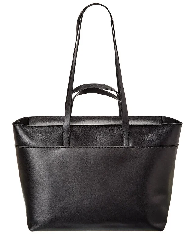 Madewell The Zip-Top Essential Leather Tote