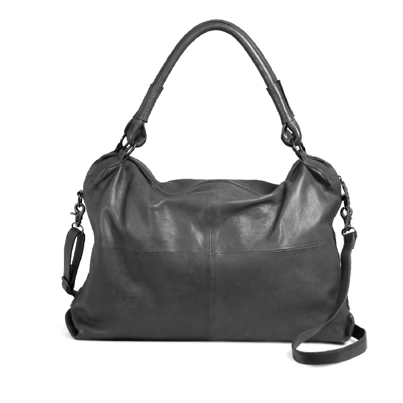 Media Satchel in Black