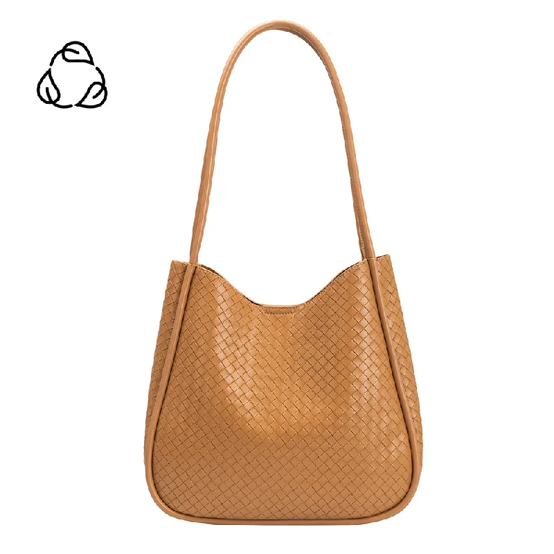 Mischa Tan Medium Recycled Vegan Tote Bag - FINAL SALE