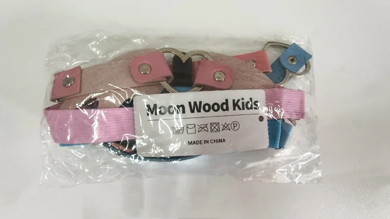 Moon Wood Kids Girls Garter Belts, Adjustable High Elastic Garter Belt for Women Girls