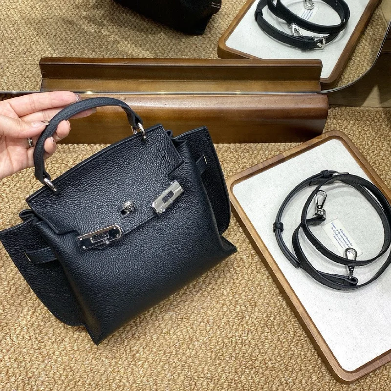 [PD0796] High quality top grain sheepskin leather flap bag handbag ladies crossbody bag PD0796