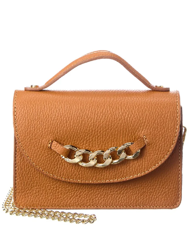 Persaman New York Anais Top Handle Leather Satchel