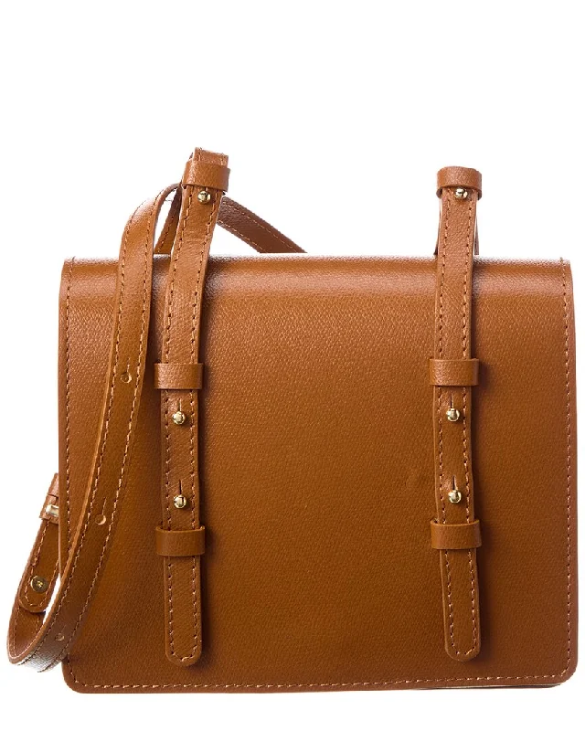 Persaman New York Denise Leather Satchel