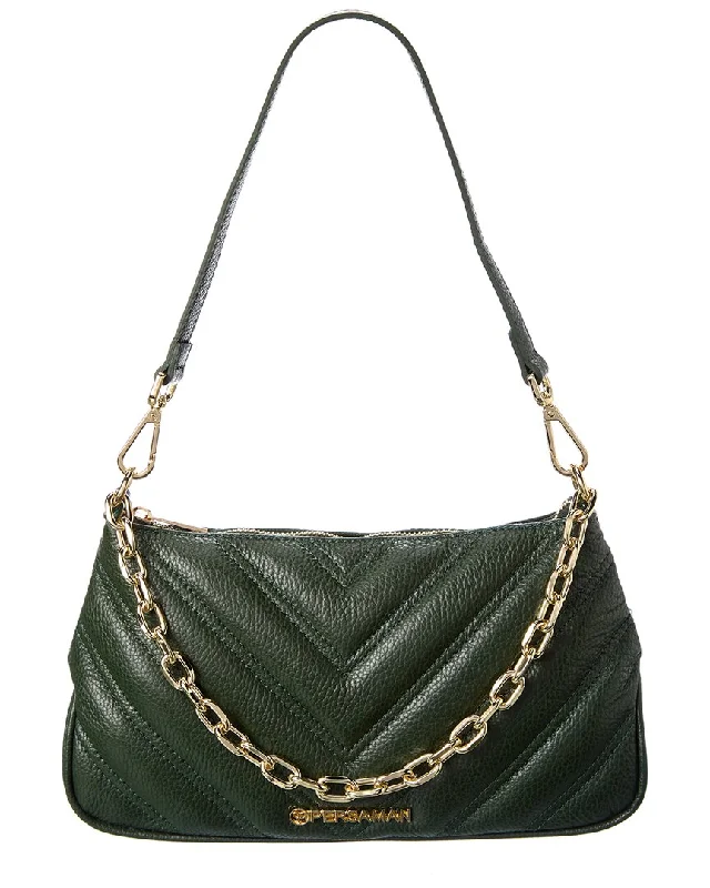 Persaman New York Gabrielle Quilted Leather Shoulder Bag