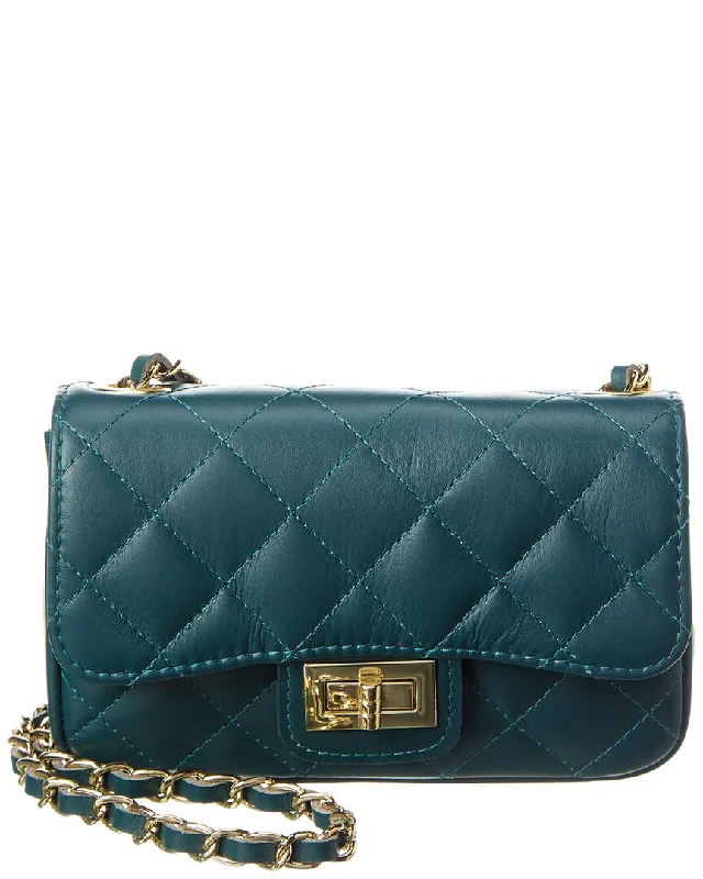 Persaman New York Gia Quilted Leather Shoulder Bag