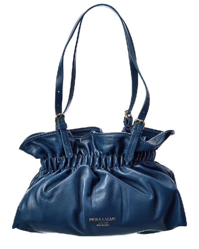 Persaman New York Margot Leather Bucket Bag