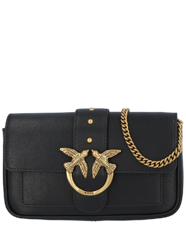 PINKO Leather Crossbody