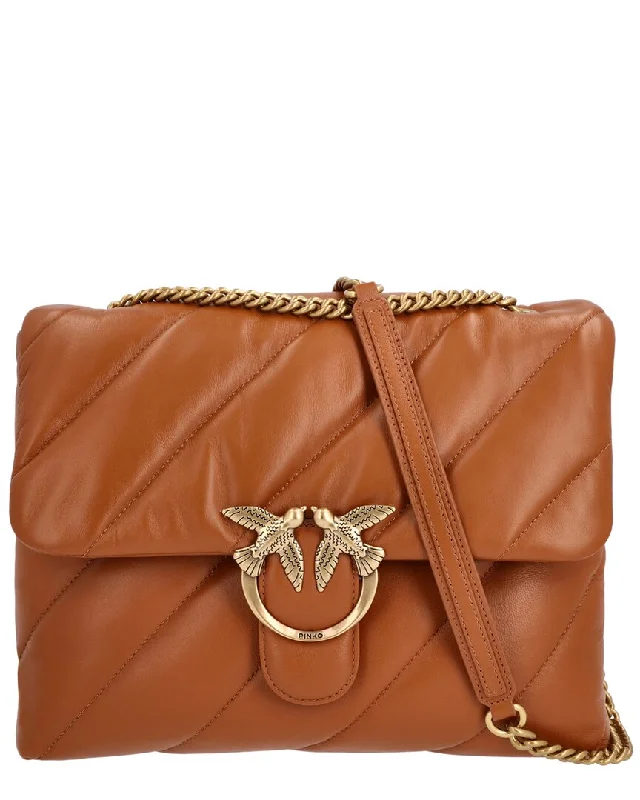 PINKO Leather Shoulder Bag