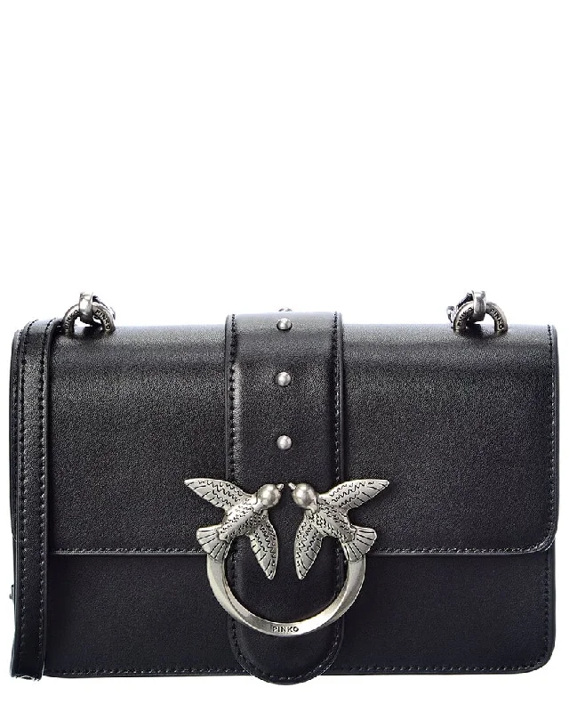 PINKO Leather Shoulder Bag