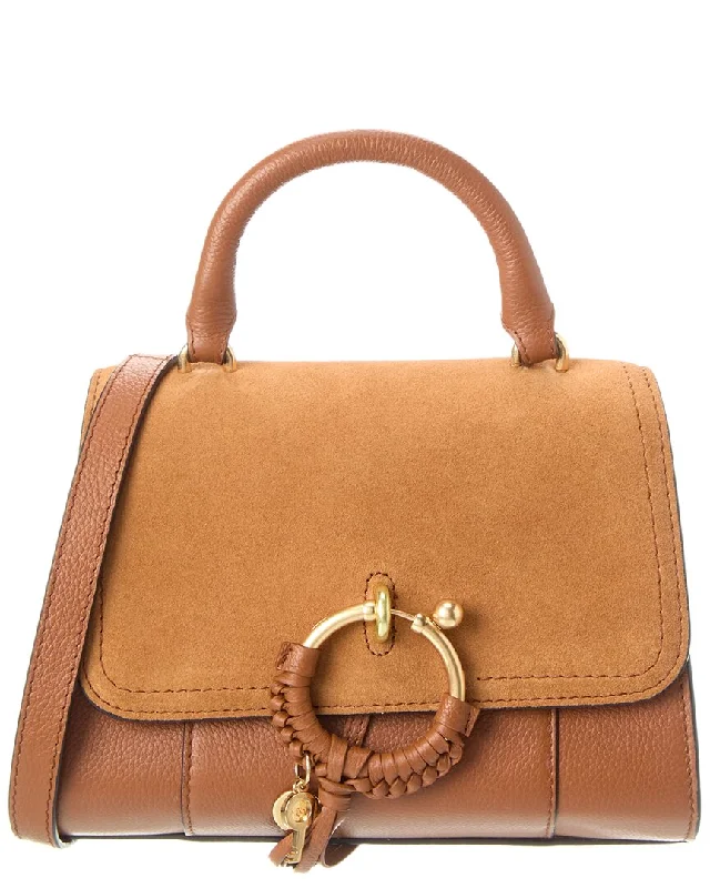 See by Chloé Joan Ladylike Leather & Suede Satchel