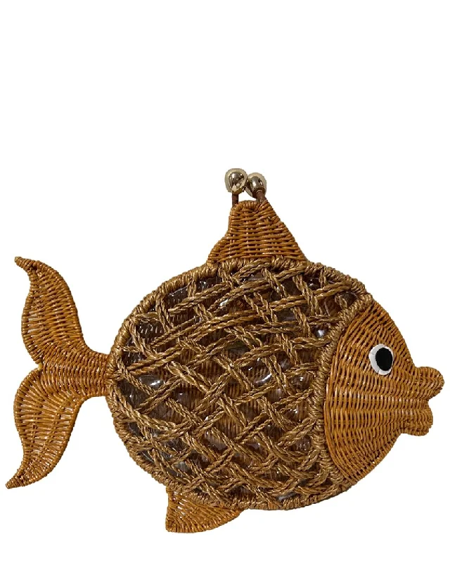 SERPUI Peter Fish Wicker Bag