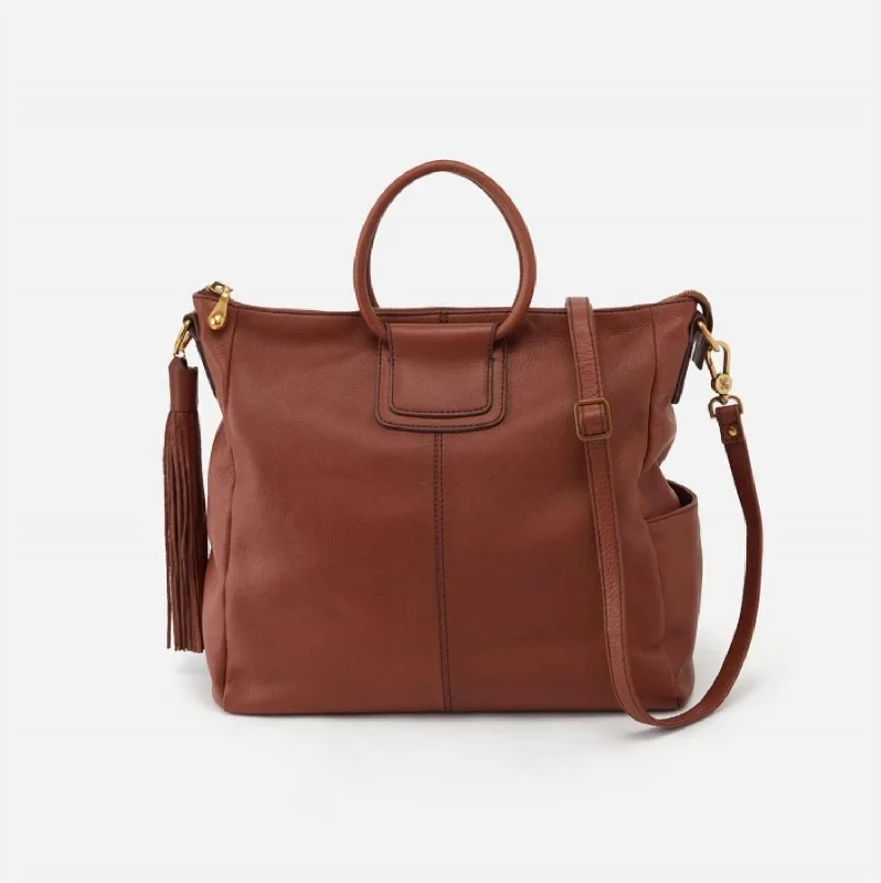 Sheila Large Satchel in Toffee