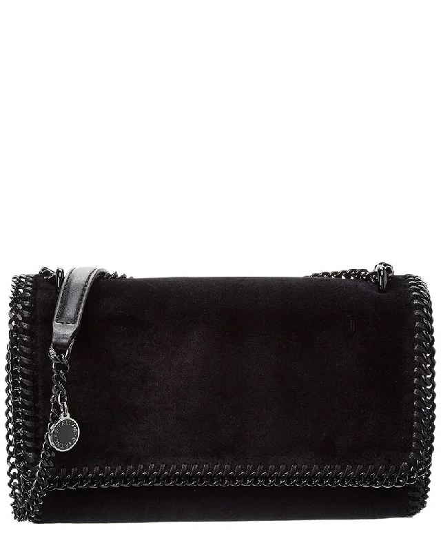 Stella McCartney Falabella Velvet Chain Shoulder Bag