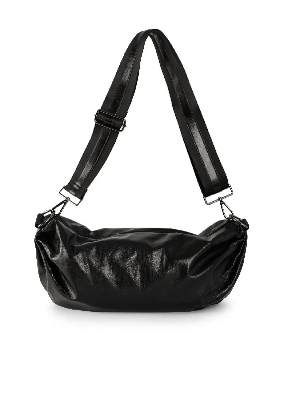 The Ollie Glam Sling Bag In Black