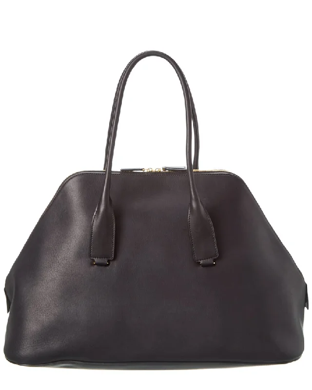 The Row Devon Leather Satchel