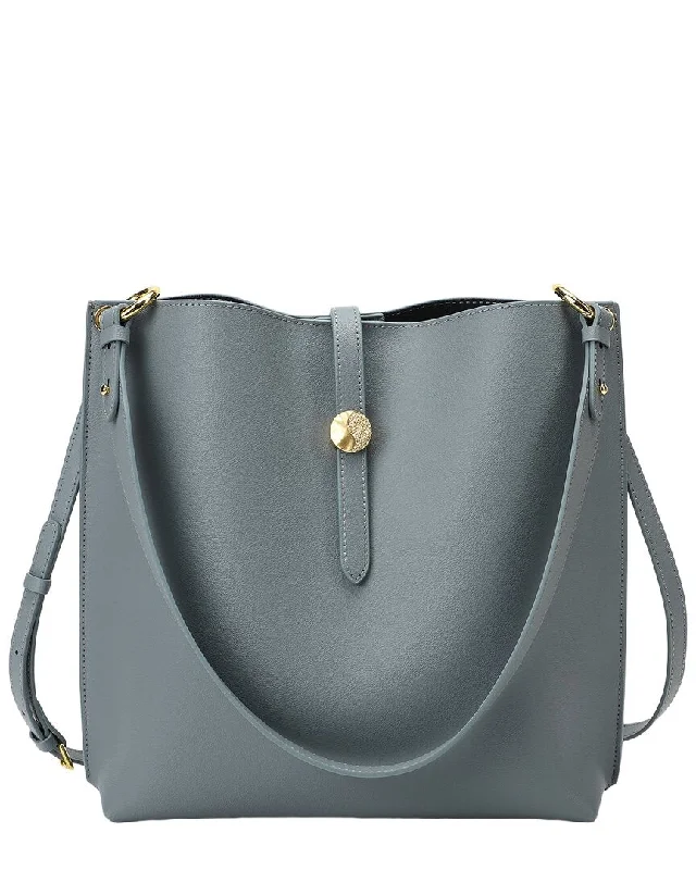 Tiffany & Fred Paris Smooth Leather Shoulder Bag