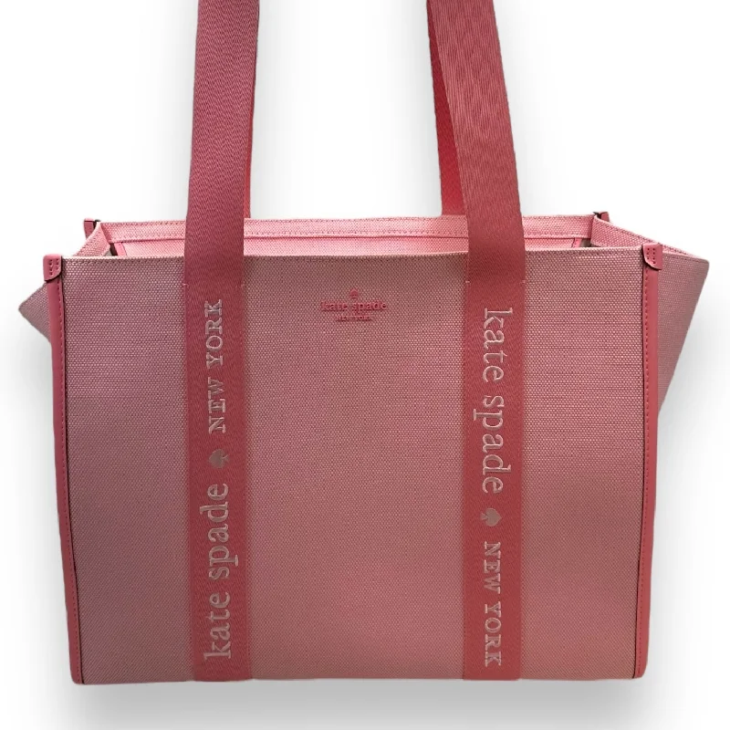 KIP CANVAS LARGE TOTE By Kate Spade, Size: Large