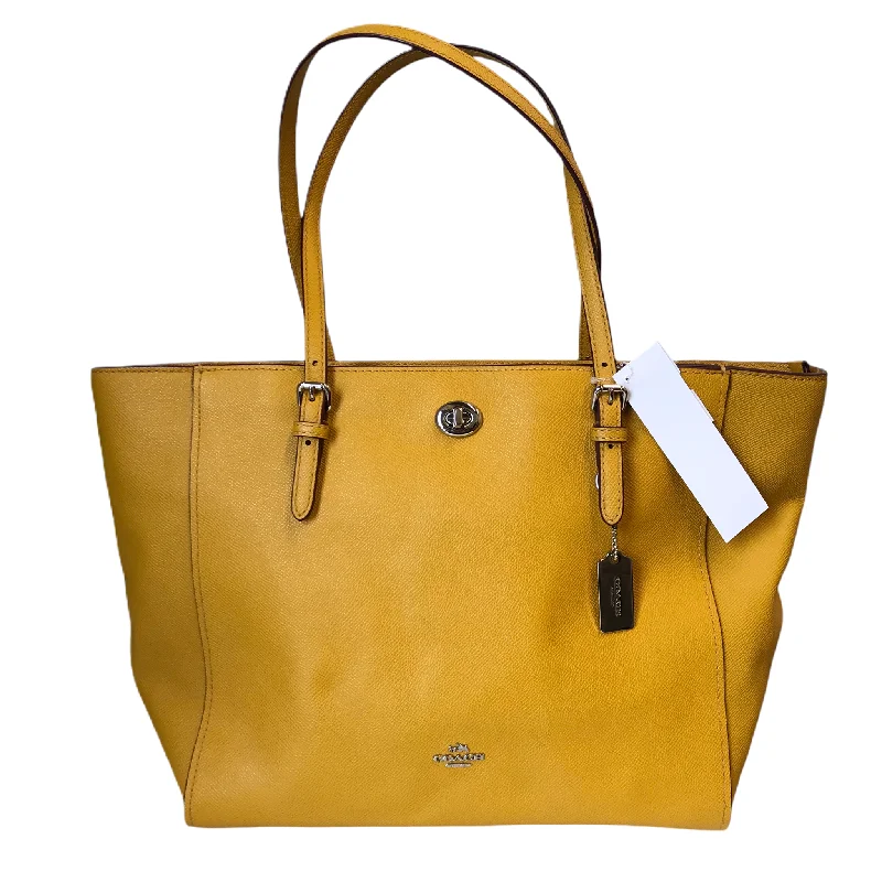 Tote Designer By Coach, Size: Large