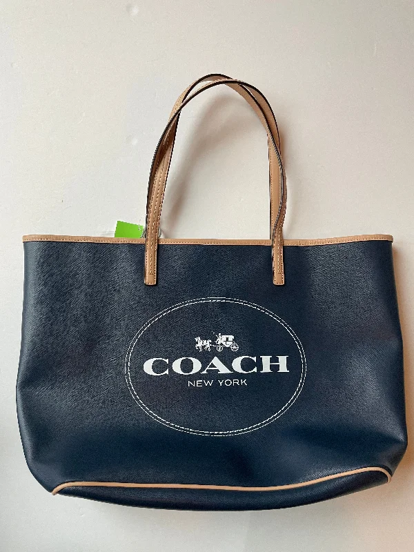 Tote Designer By Coach, Size: Large