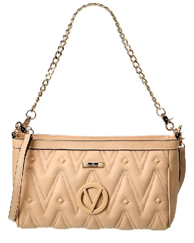 Valentino by Mario Valentino Celia Diamond Leather Shoulder Bag