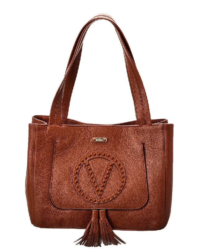 Valentino by Mario Valentino Estelle Rock Leather Tote