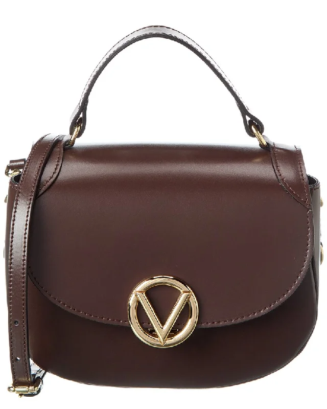 Valentino by Mario Valentino Fleur Retro Leather Shoulder Bag