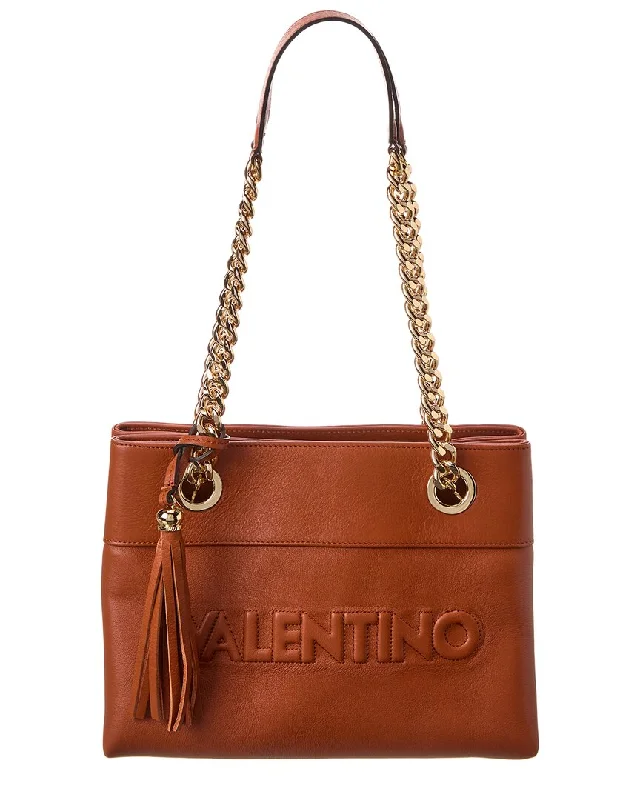 Valentino by Mario Valentino Kali Embossed Leather Shoulder Bag