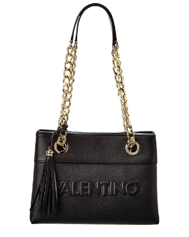 Valentino by Mario Valentino Kali Embossed Leather Shoulder Bag