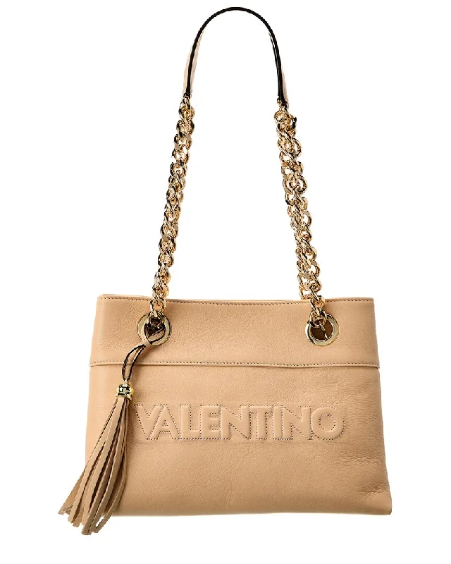 Valentino by Mario Valentino Kali Embossed Leather Shoulder Bag